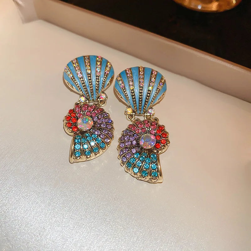 Under The Sea Diamond Collection Earrings