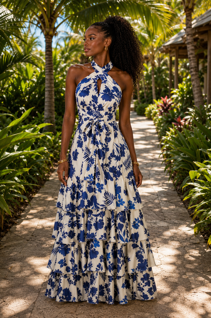 Bimini Layered Maxi Dress