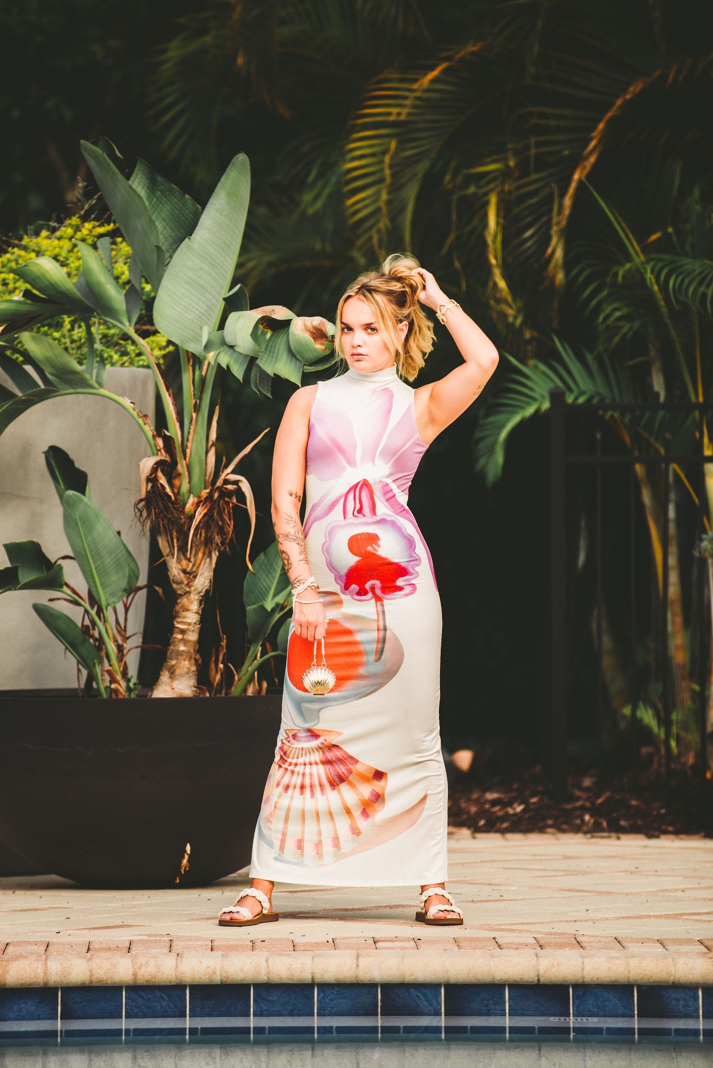 Seashell Maxi Dress