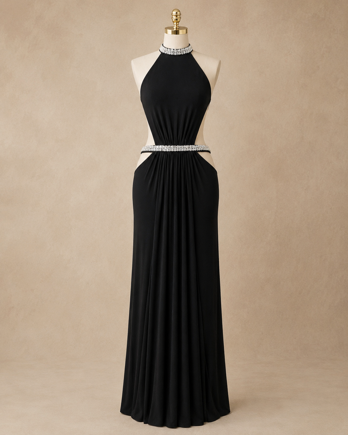 Glitz & Glam Halter Maxi