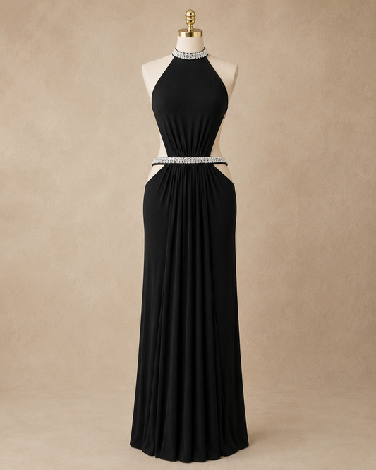 Glitz & Glam Halter Maxi