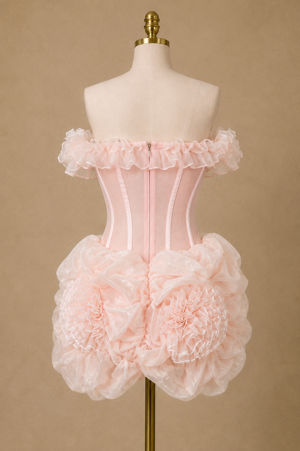 Blushed Florals Cocktail Dress