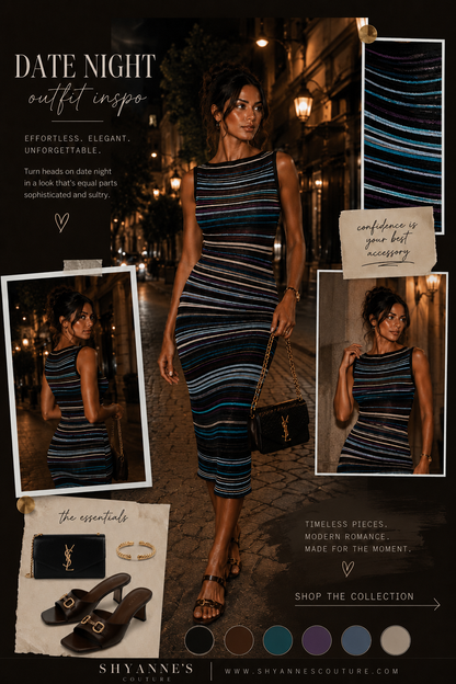 Earth Tone Bodycon Dress