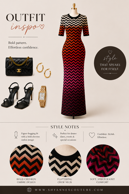 Retro Maxi Dress
