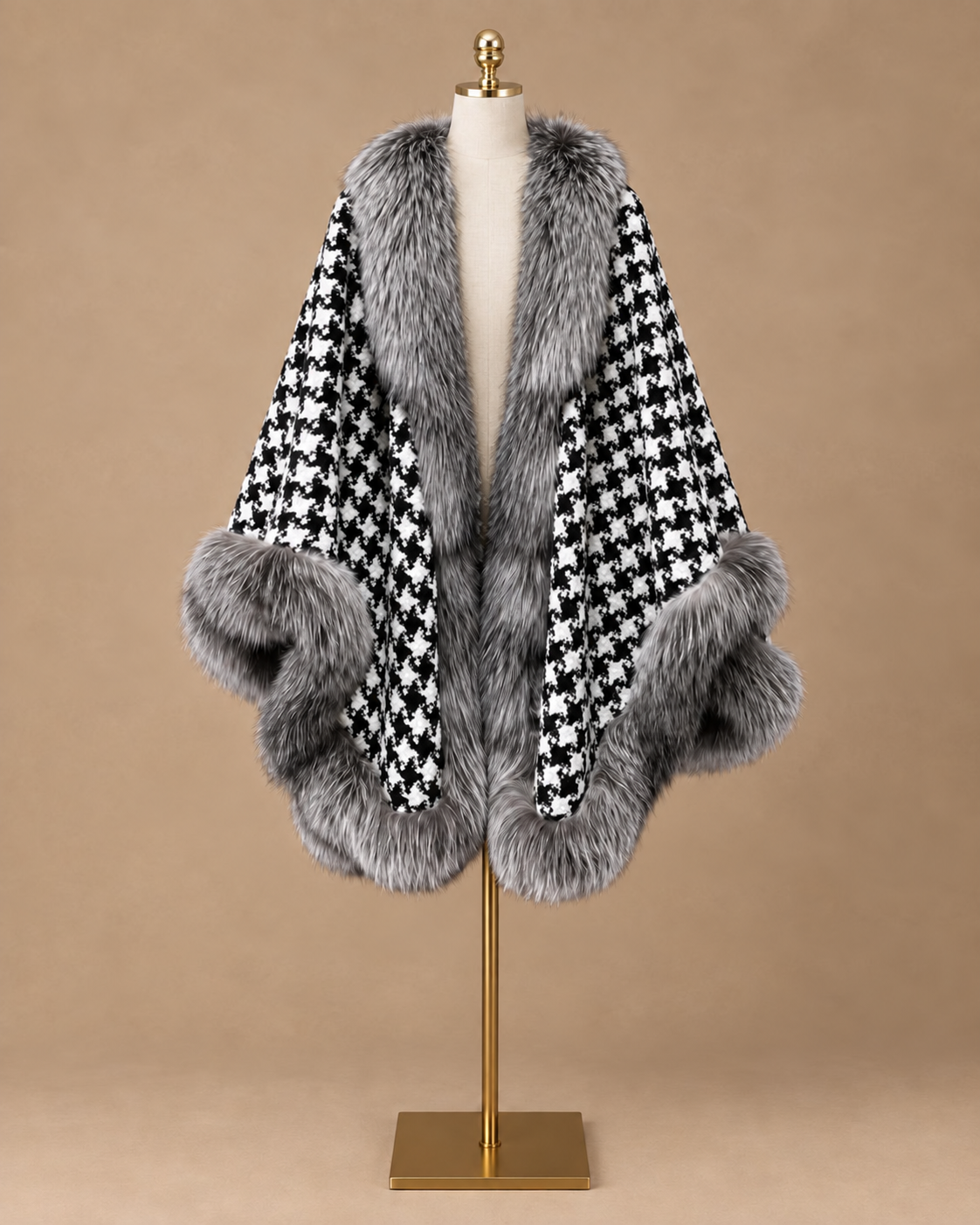 Houndstooth Shawl