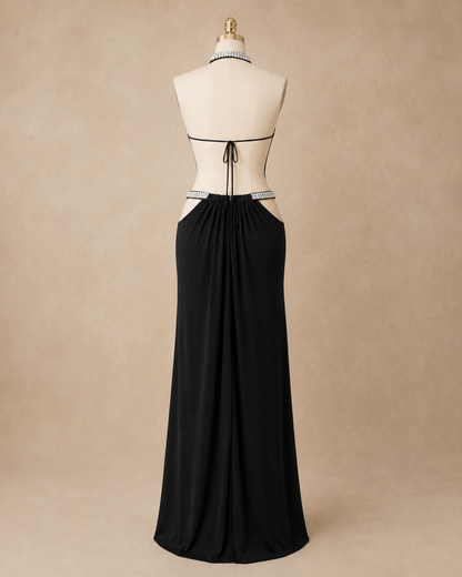 Glitz & Glam Halter Maxi