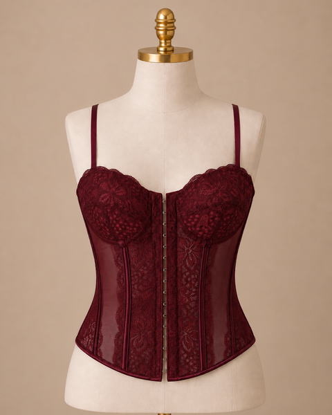 Lace Mesh Corset