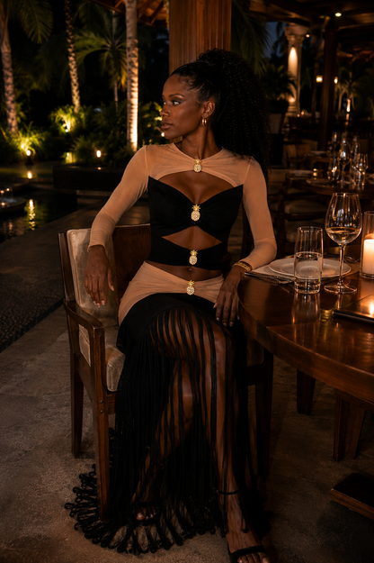 Arabian Nights Evening Dress