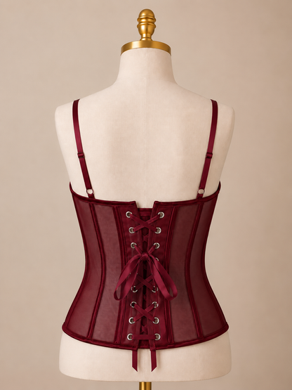 Lace Mesh Corset