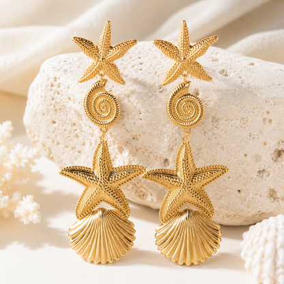 By The Sea Earring