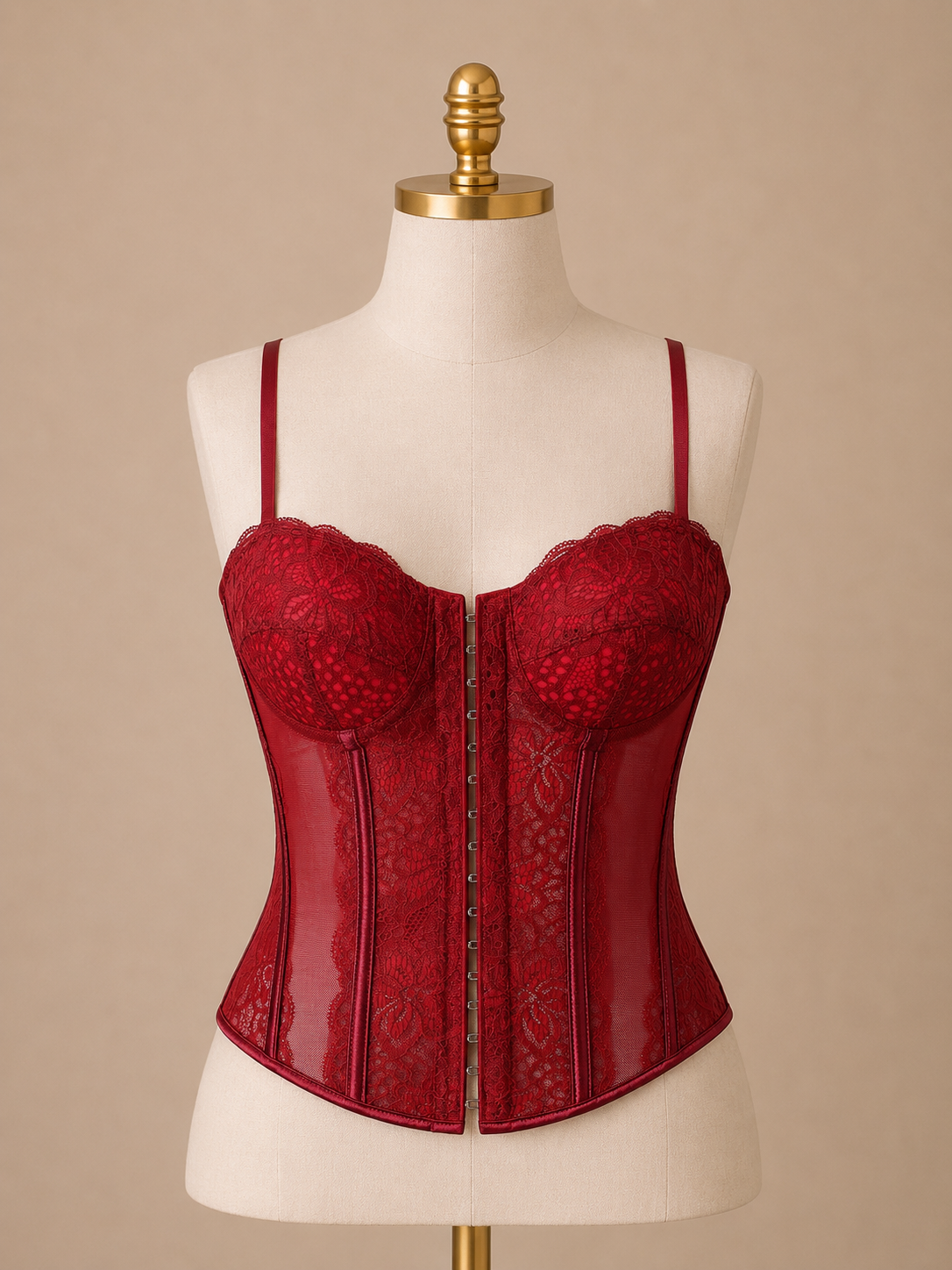 Lace Mesh Corset