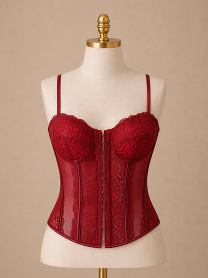 Lace Mesh Corset