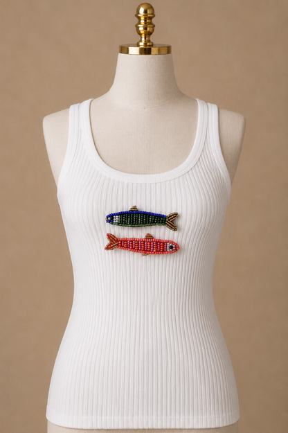 Fish for Fish Knit Tee