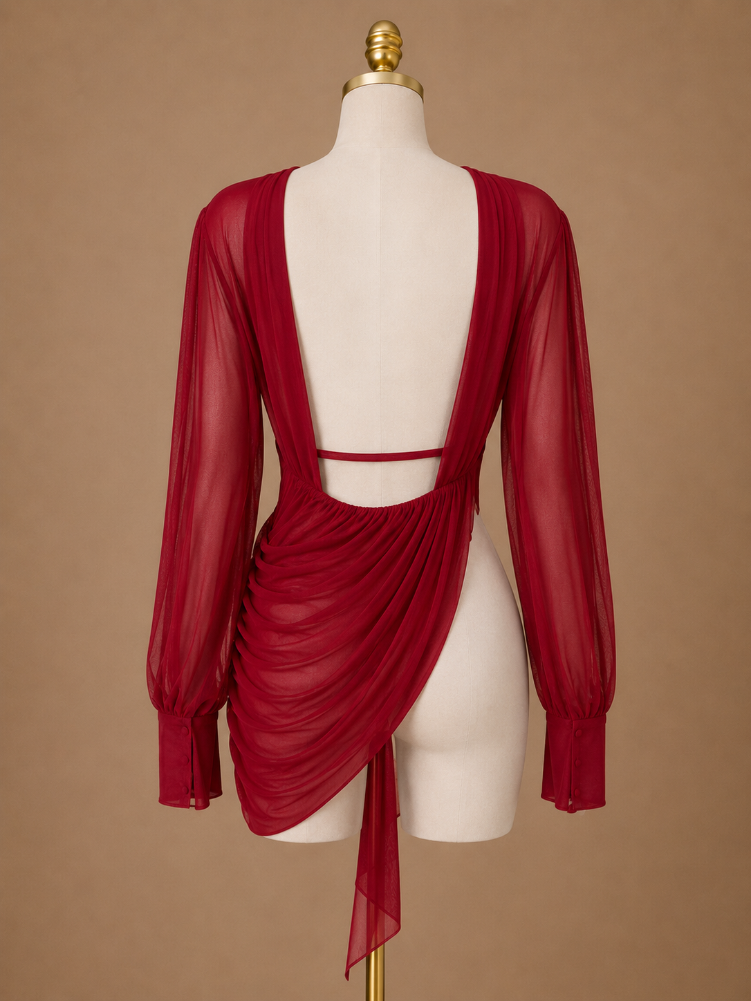 Loose Mesh Blouse