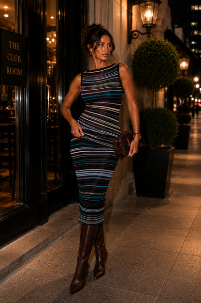 Earth Tone Bodycon Dress