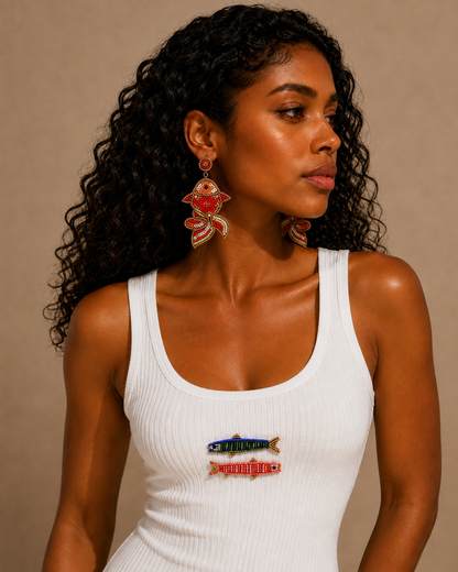 Fish for Fish Knit Tee