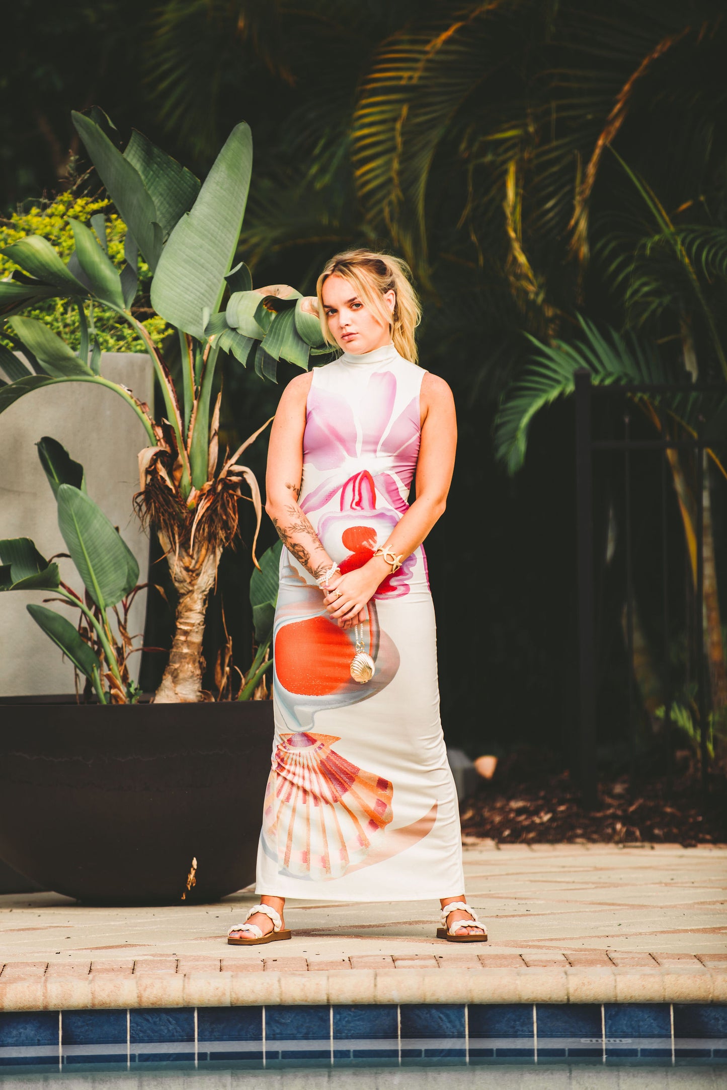 Seashell Maxi Dress