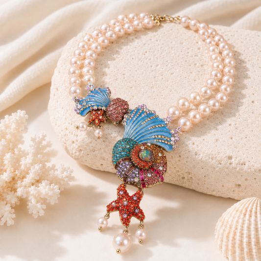 Under The Sea Diamond Collection Necklace
