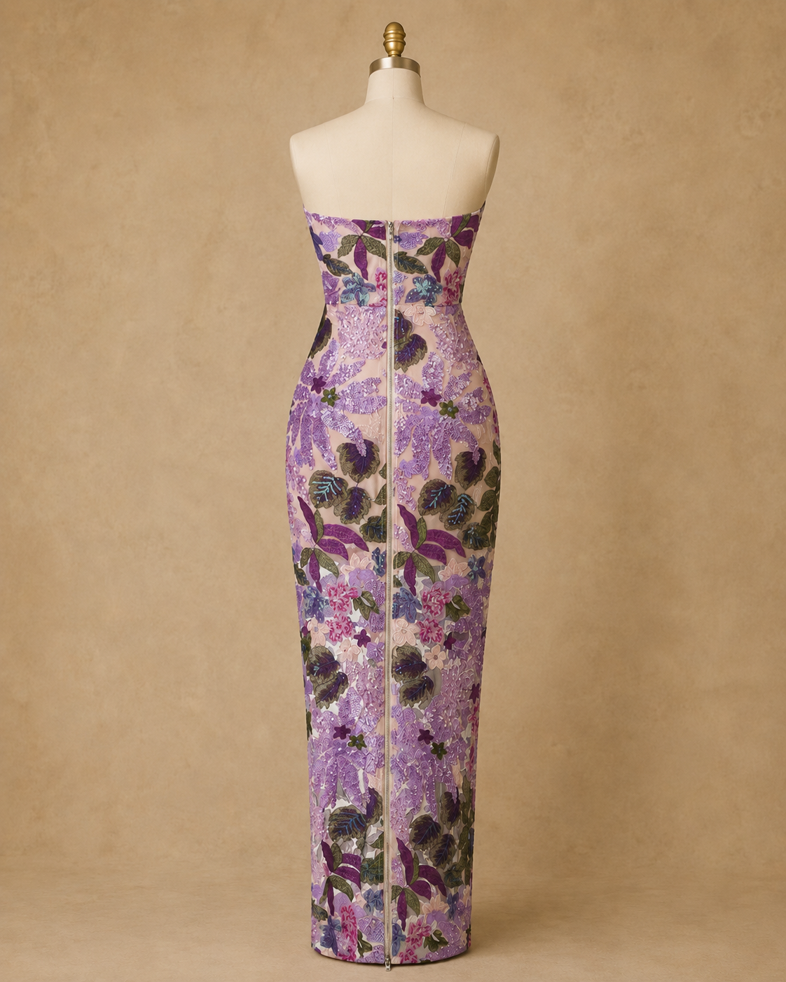 Floral Sequin Dress
