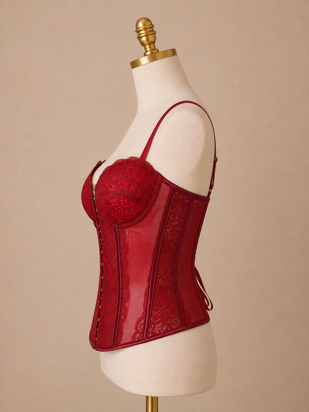 Lace Mesh Corset