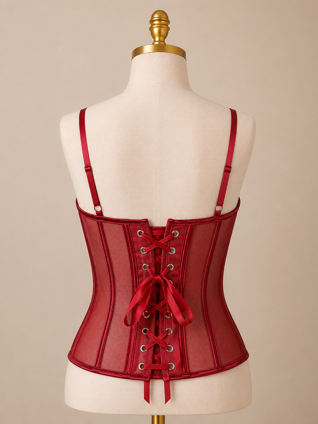 Lace Mesh Corset