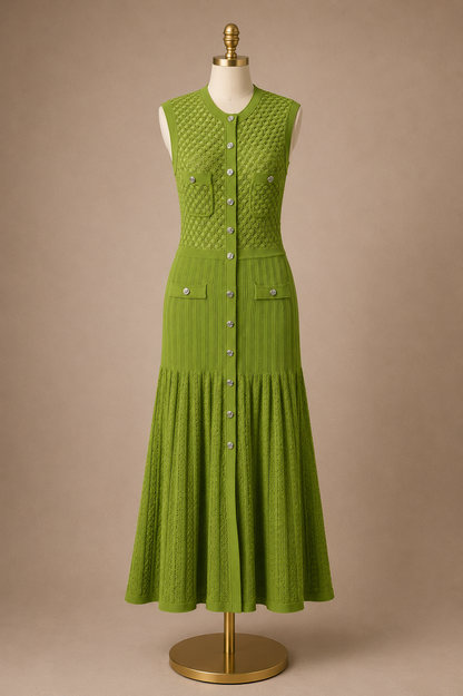 Ella Maxi Dress (Olive)
