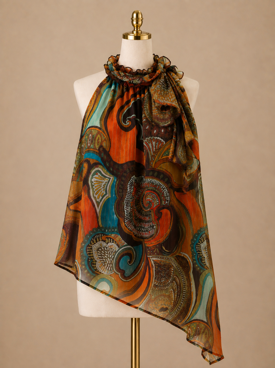 Earth Tone Blouse