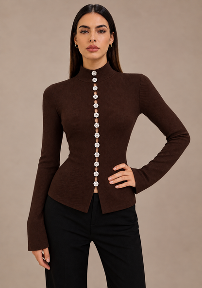 Diamond Slit Top