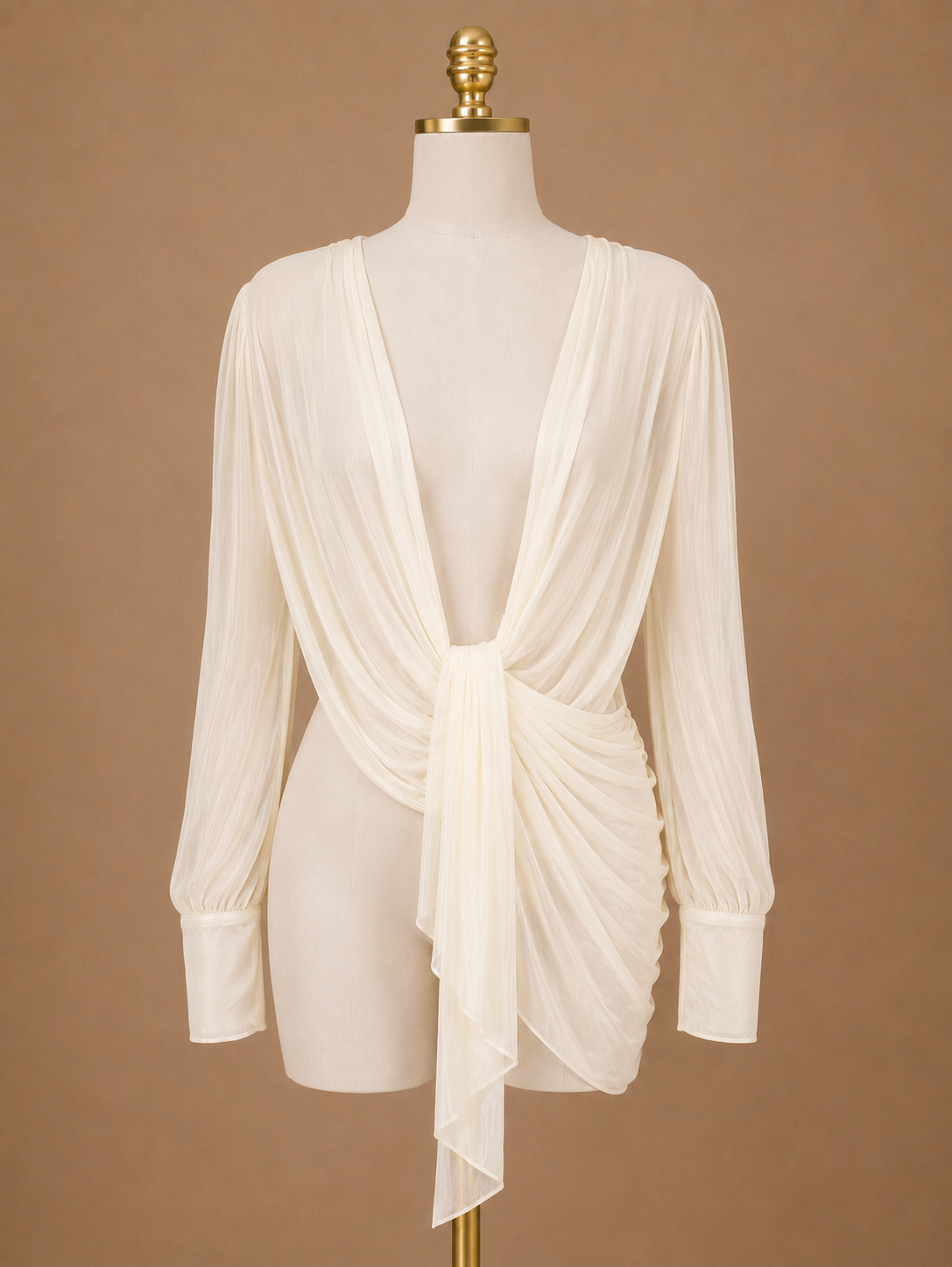 Loose Mesh Blouse