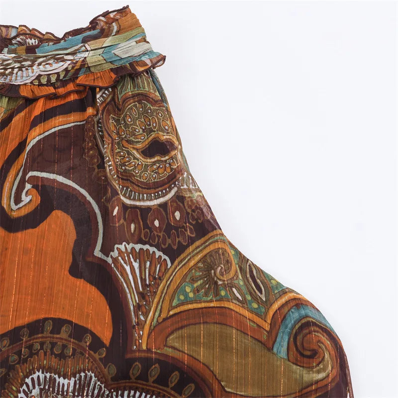 Earth Tone Blouse