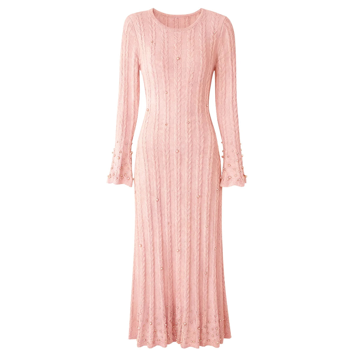 La Pearl Maxi Dress (Pink)