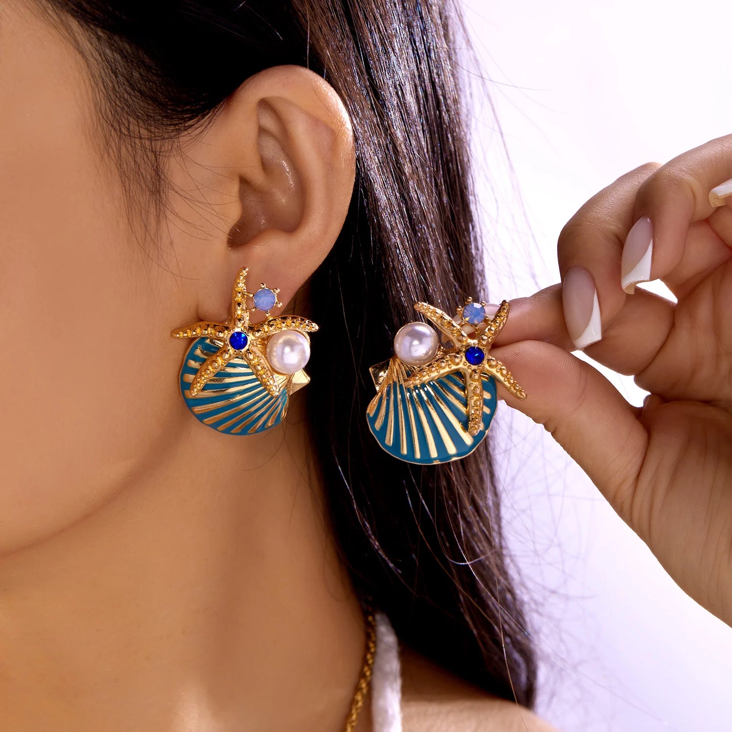 Golden Age Seashore Earring