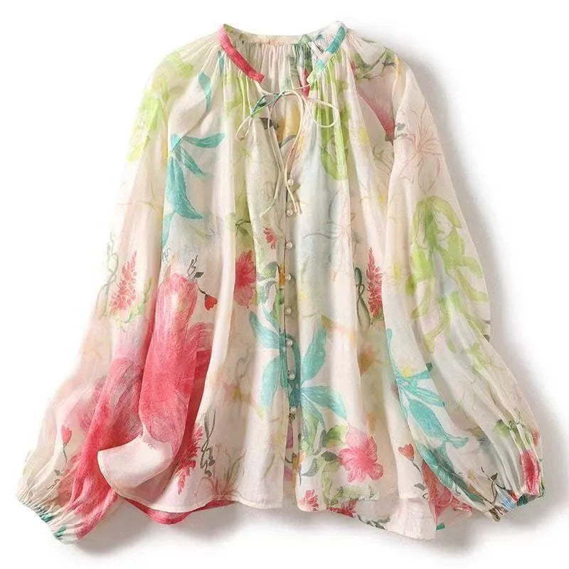 Floral Boho Blouse