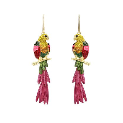 Maui Parrot Earrings