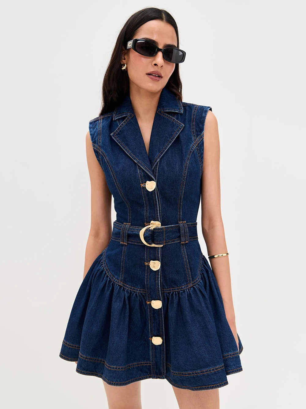 Versailles Denim Dress