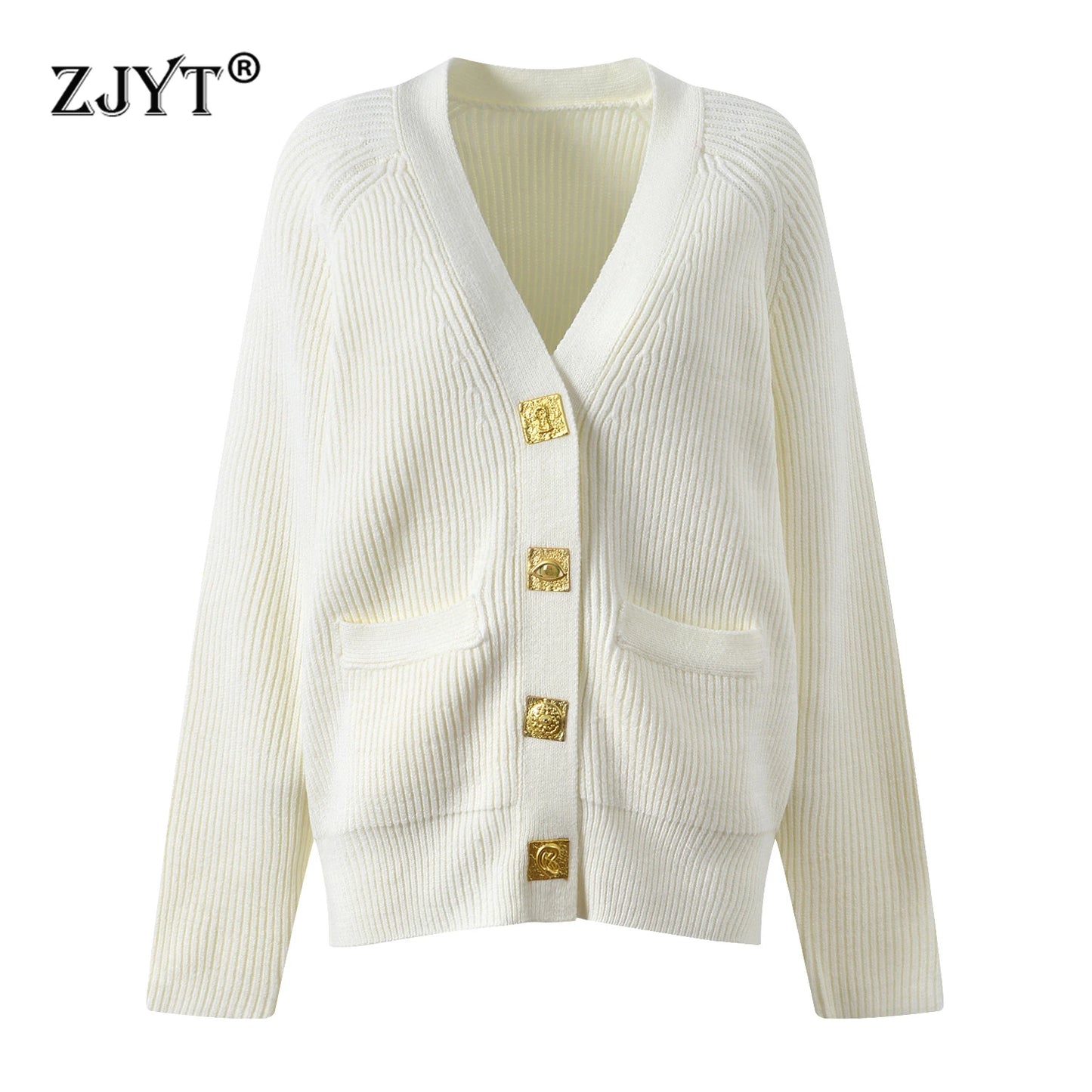 Casual Knit Cardigan (Black)