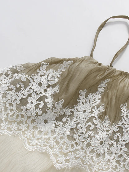 Sheer Laced Couture Blouse
(Pre-Order)