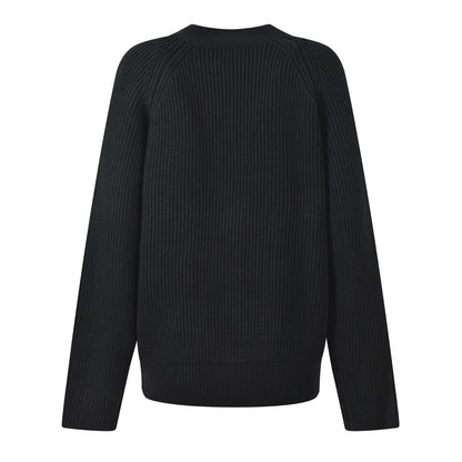 Casual Knit Cardigan (Black)
