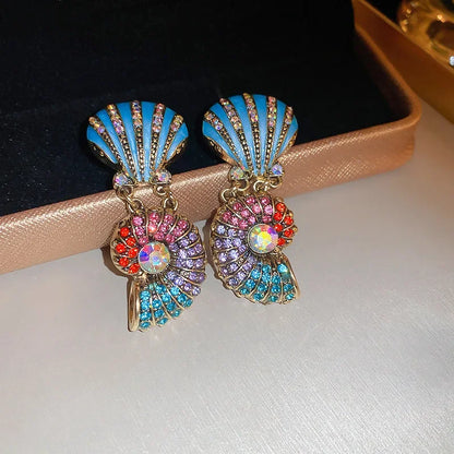 Under The Sea Diamond Collection Earrings
