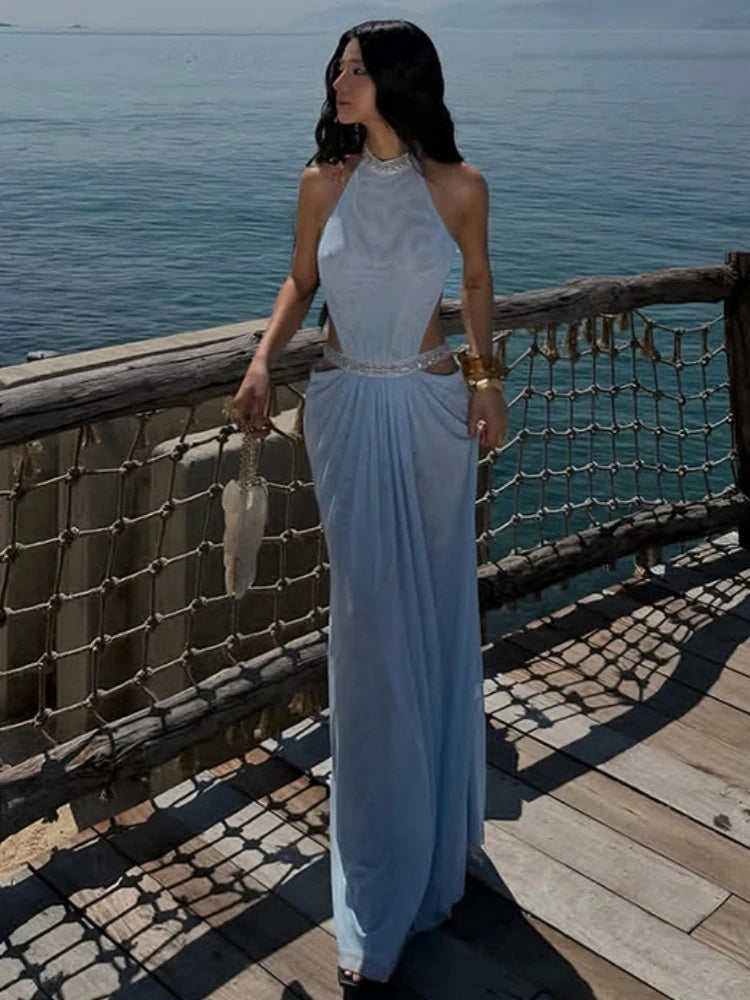 Glitz & Glam Halter Maxi