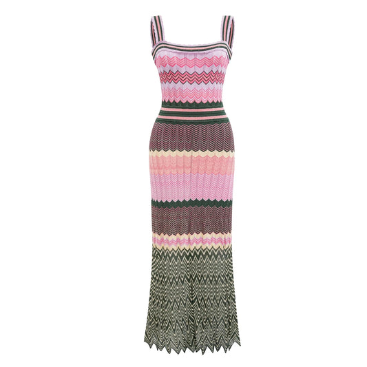 Walks in Rome Boho Knit Maxi