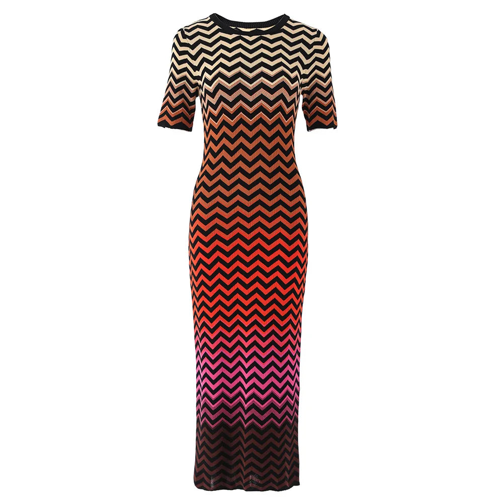 Retro Maxi Dress
